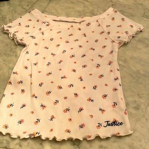 Justice Flower Shirt